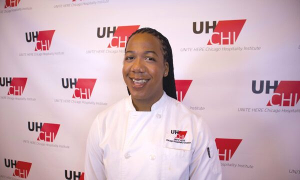 UHCHI woman smile for picture
