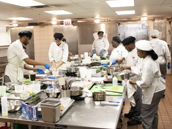 Chef in the kitchen