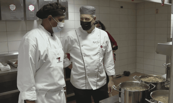 chef preparing food
